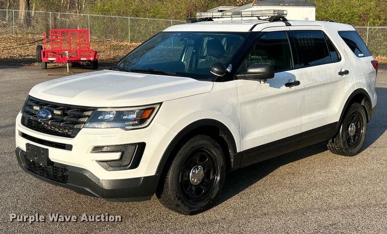 image for item EK4295 2017 Ford Explorer Police Interceptor  SUV
