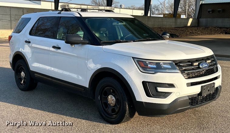image for item EK4295 2017 Ford Explorer Police Interceptor  SUV