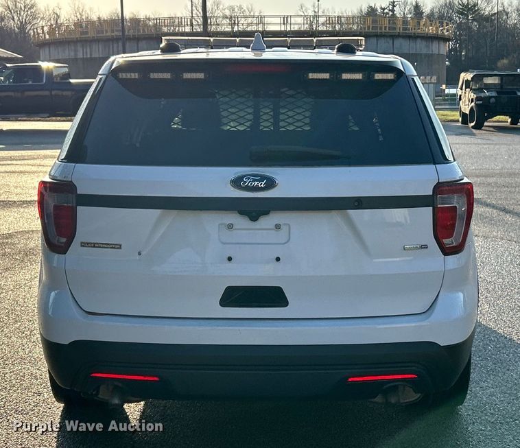 image for item EK4295 2017 Ford Explorer Police Interceptor  SUV