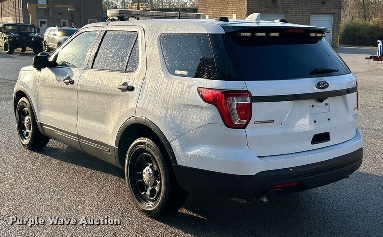 image for item EK4295 2017 Ford Explorer Police Interceptor  SUV