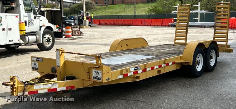 image for item EK4314 2009 Mac-Lander 20TFHWB equipment trailer
