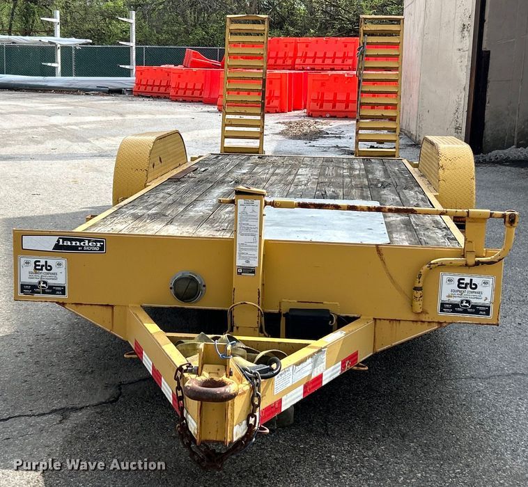 image for item EK4314 2009 Mac-Lander 20TFHWB equipment trailer