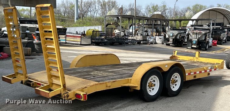 image for item EK4314 2009 Mac-Lander 20TFHWB equipment trailer