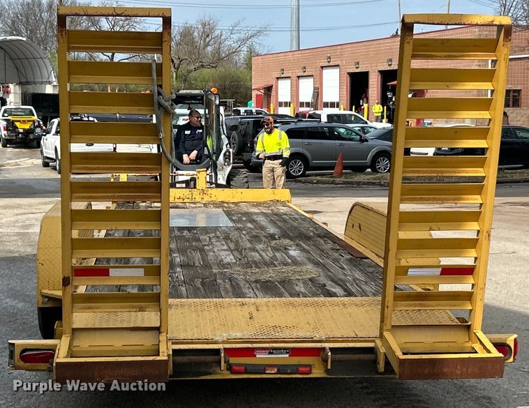 image for item EK4314 2009 Mac-Lander 20TFHWB equipment trailer