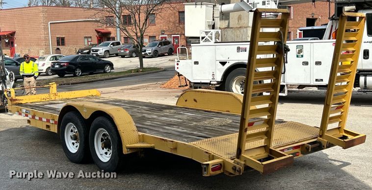 image for item EK4314 2009 Mac-Lander 20TFHWB equipment trailer