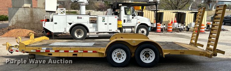 image for item EK4314 2009 Mac-Lander 20TFHWB equipment trailer