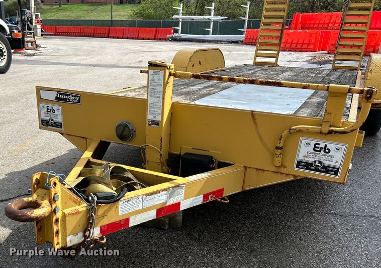 image for item EK4314 2009 Mac-Lander 20TFHWB equipment trailer