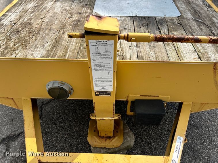 image for item EK4314 2009 Mac-Lander 20TFHWB equipment trailer