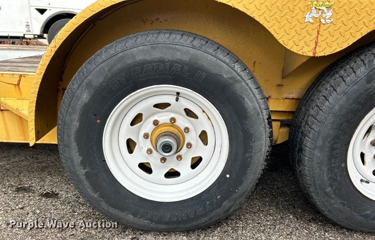 image for item EK4314 2009 Mac-Lander 20TFHWB equipment trailer