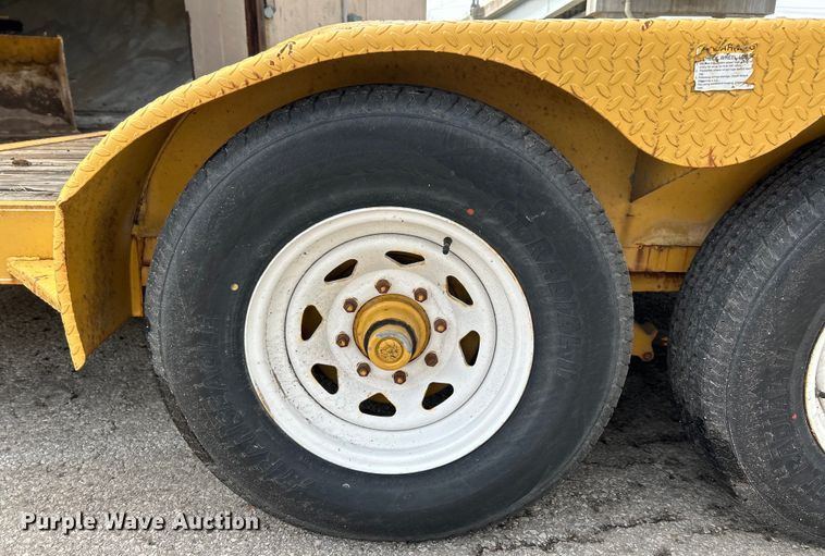 image for item EK4314 2009 Mac-Lander 20TFHWB equipment trailer