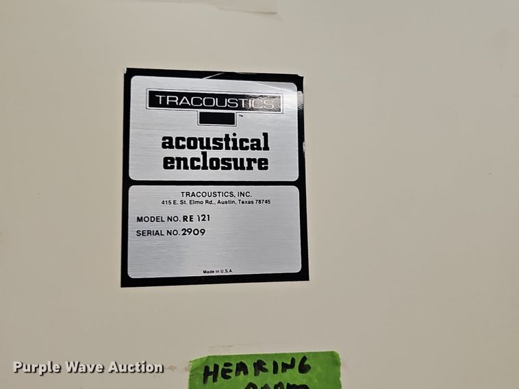 image for item EK5690 (3) hearing booths