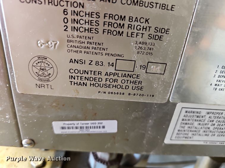 image for item EK5705 (2) tilt skillets