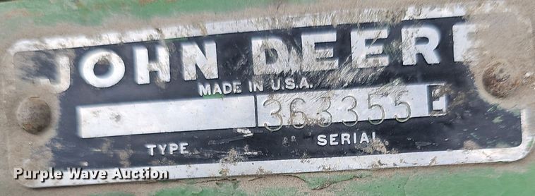 image for item EK5717 John Deere  350 sickle mower