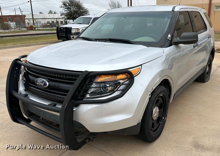 image for item IB9348 2014 Ford Explorer Police Interceptor SUV