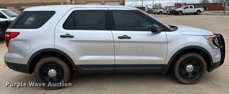 image for item IB9348 2014 Ford Explorer Police Interceptor SUV