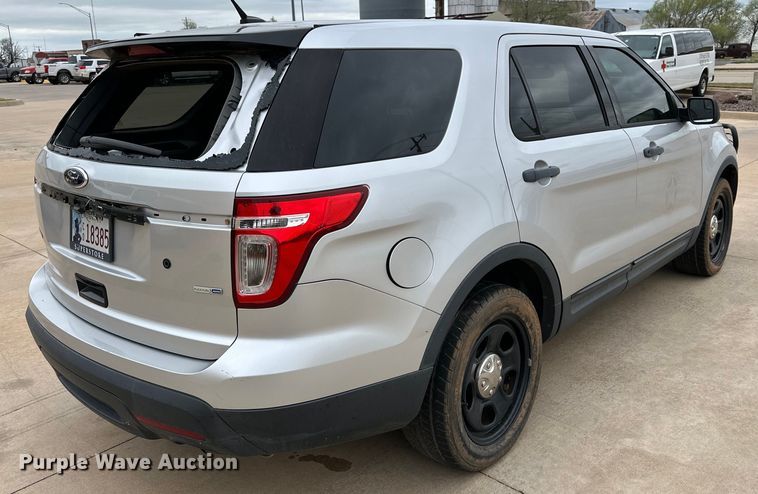 image for item IB9348 2014 Ford Explorer Police Interceptor SUV
