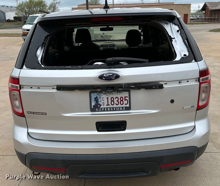 image for item IB9348 2014 Ford Explorer Police Interceptor SUV