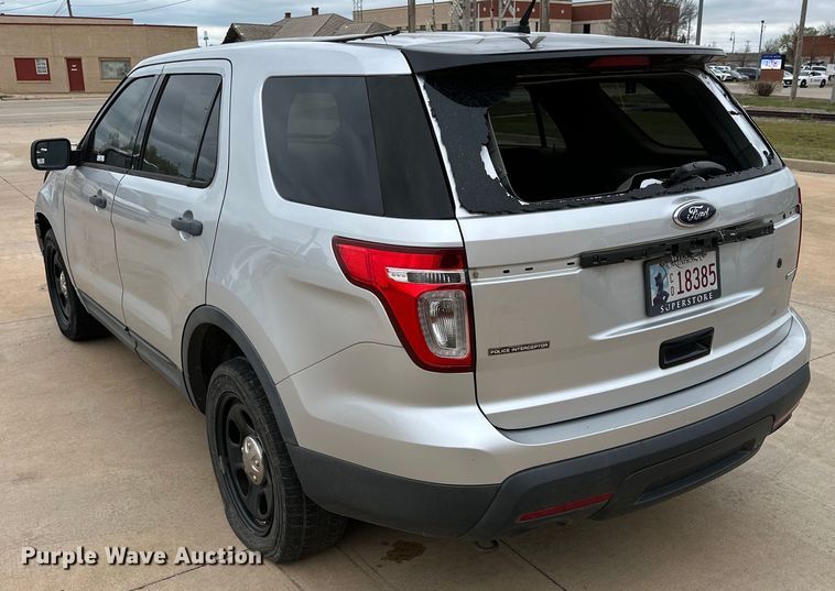 image for item IB9348 2014 Ford Explorer Police Interceptor SUV