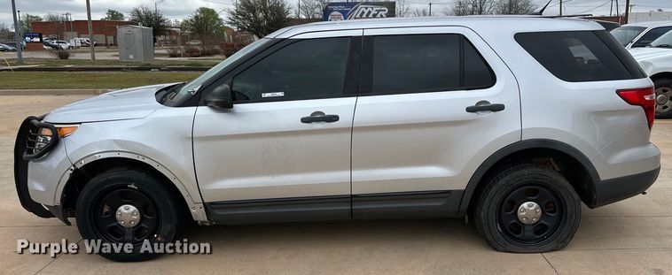 image for item IB9348 2014 Ford Explorer Police Interceptor SUV