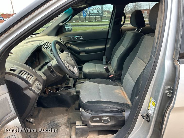 image for item IB9348 2014 Ford Explorer Police Interceptor SUV