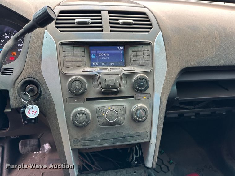 image for item IB9348 2014 Ford Explorer Police Interceptor SUV