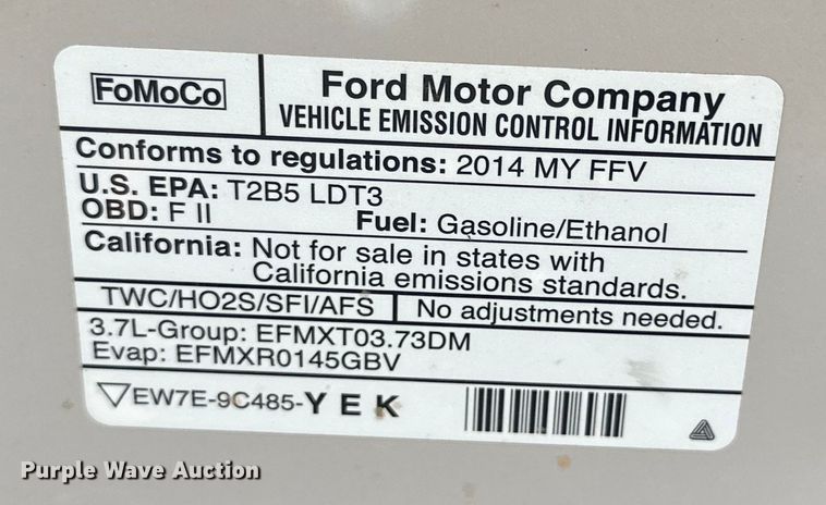 image for item IB9348 2014 Ford Explorer Police Interceptor SUV