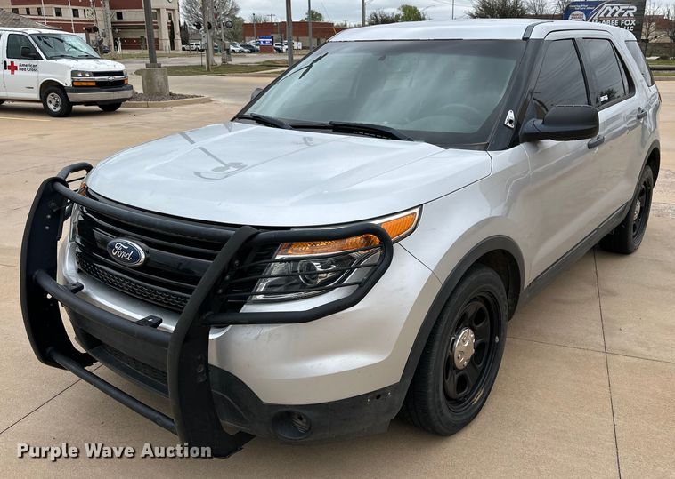 image for item IB9349 2015 Ford Explorer Police Interceptor SUV