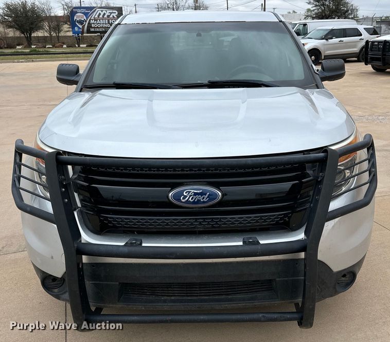 image for item IB9349 2015 Ford Explorer Police Interceptor SUV