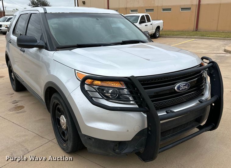 image for item IB9349 2015 Ford Explorer Police Interceptor SUV