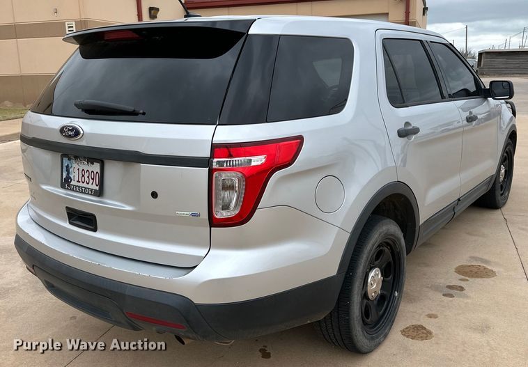 image for item IB9349 2015 Ford Explorer Police Interceptor SUV