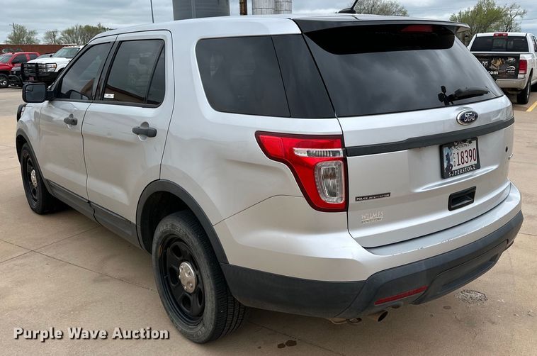 image for item IB9349 2015 Ford Explorer Police Interceptor SUV