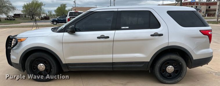 image for item IB9349 2015 Ford Explorer Police Interceptor SUV