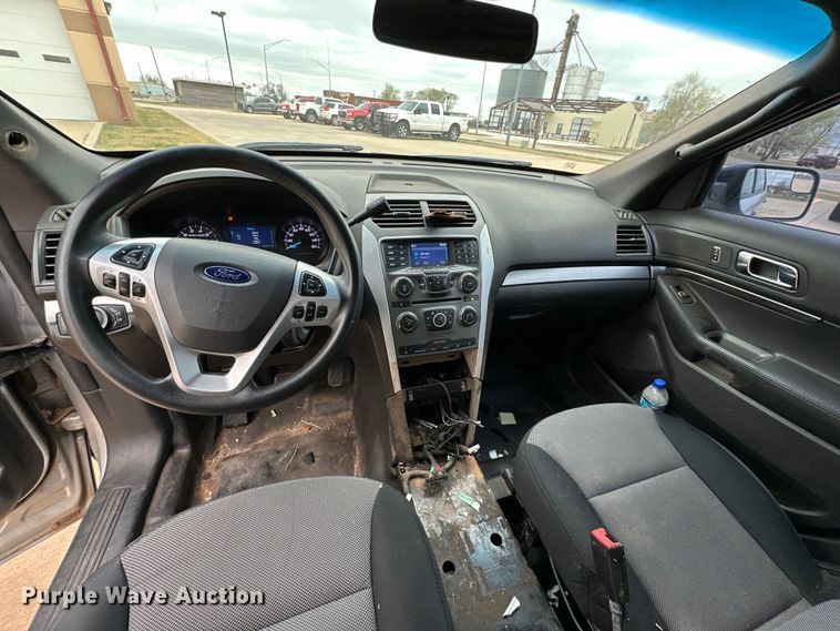 image for item IB9349 2015 Ford Explorer Police Interceptor SUV