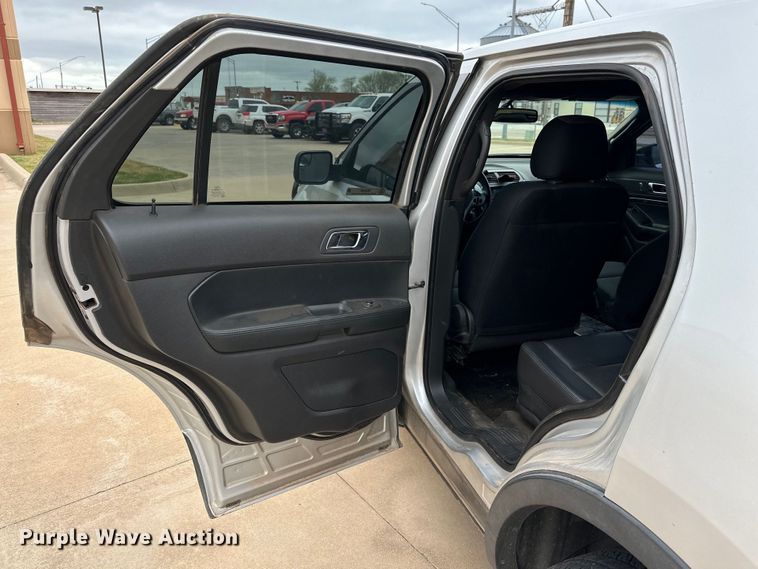 image for item IB9349 2015 Ford Explorer Police Interceptor SUV