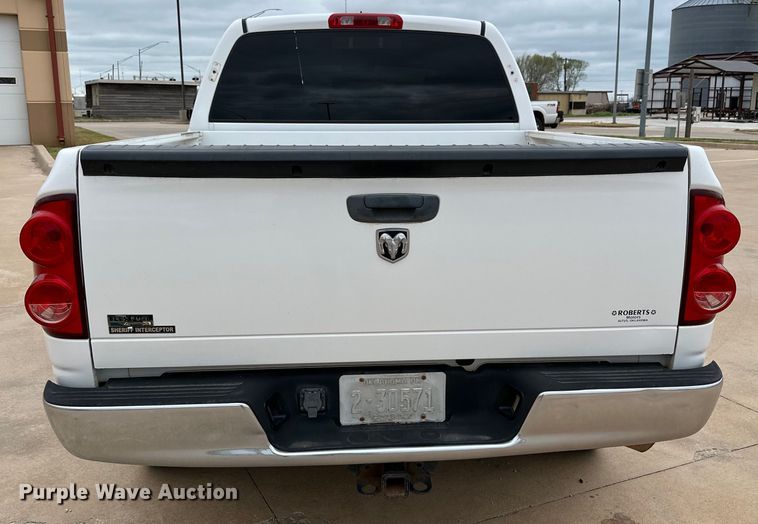 image for item IB9351 2008 Dodge Ram 1500 Quad Cab pickup truck