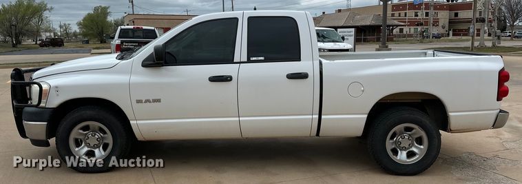 image for item IB9351 2008 Dodge Ram 1500 Quad Cab pickup truck