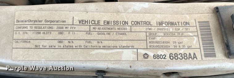 image for item IB9351 2008 Dodge Ram 1500 Quad Cab pickup truck