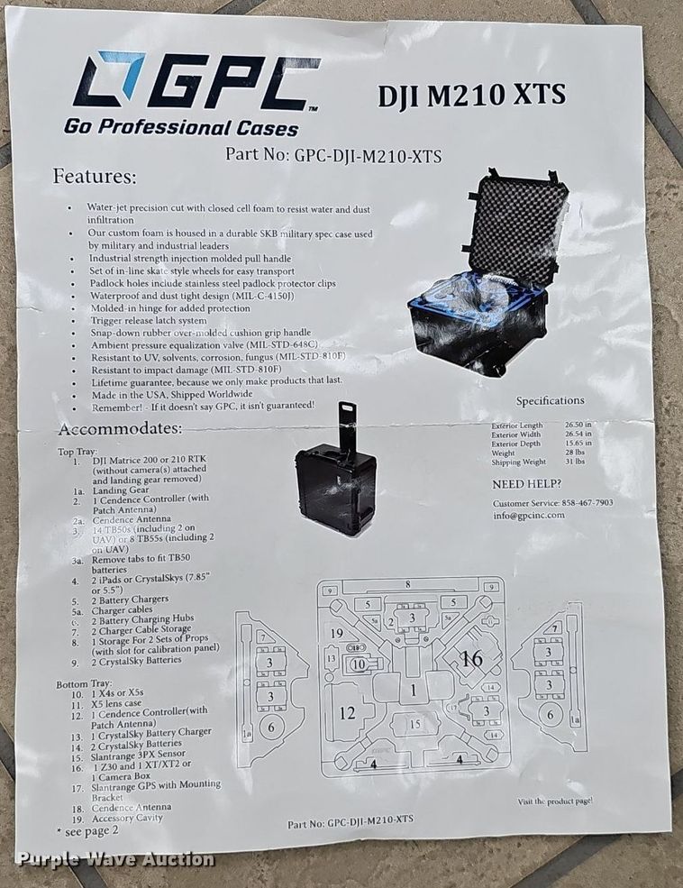 image for item IO9883 Matrice 210RTK drone