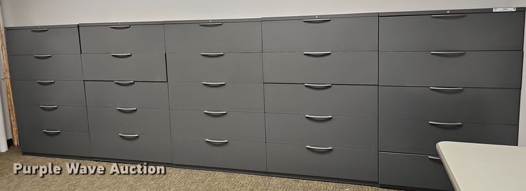 image for item IO9884 (5) filing cabinets