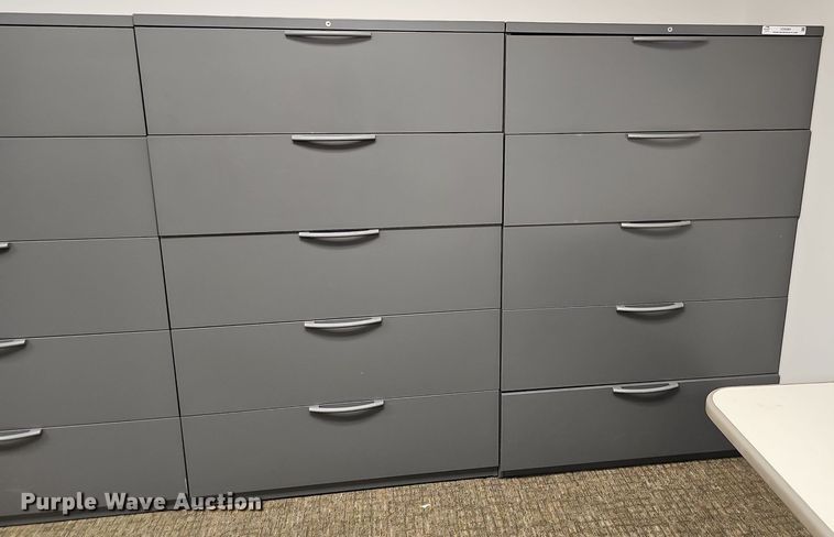 image for item IO9884 (5) filing cabinets