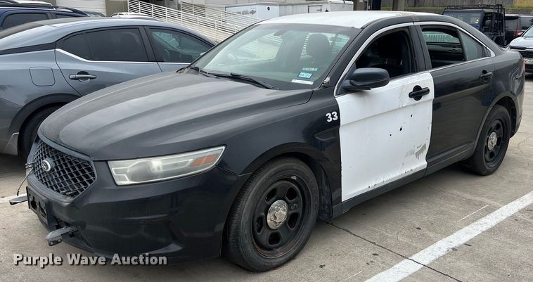 image for item KV9812 2013 Ford Taurus Police Interceptor 