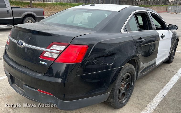 image for item KV9812 2013 Ford Taurus Police Interceptor 