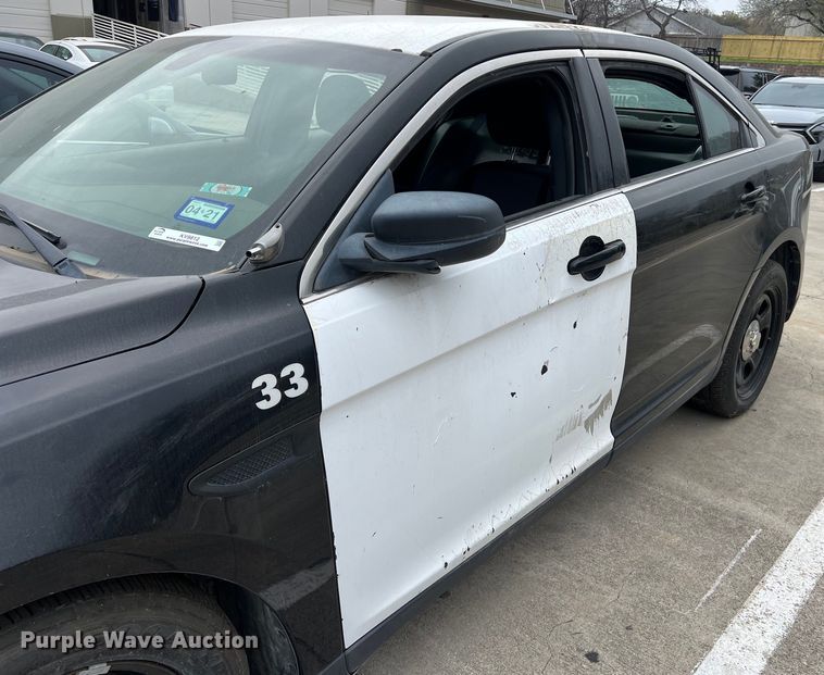 image for item KV9812 2013 Ford Taurus Police Interceptor 