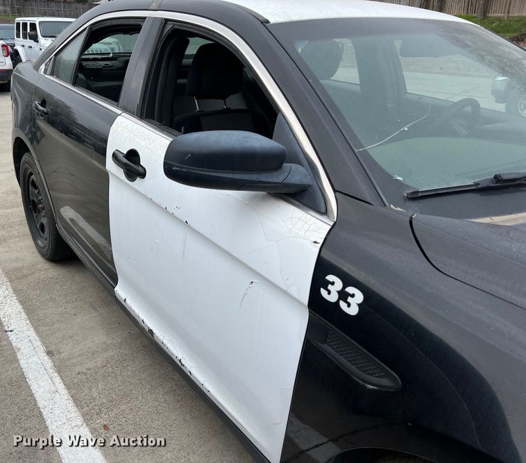 image for item KV9812 2013 Ford Taurus Police Interceptor 