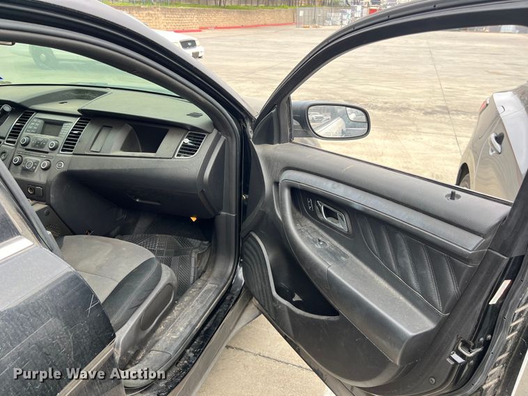 image for item KV9812 2013 Ford Taurus Police Interceptor 