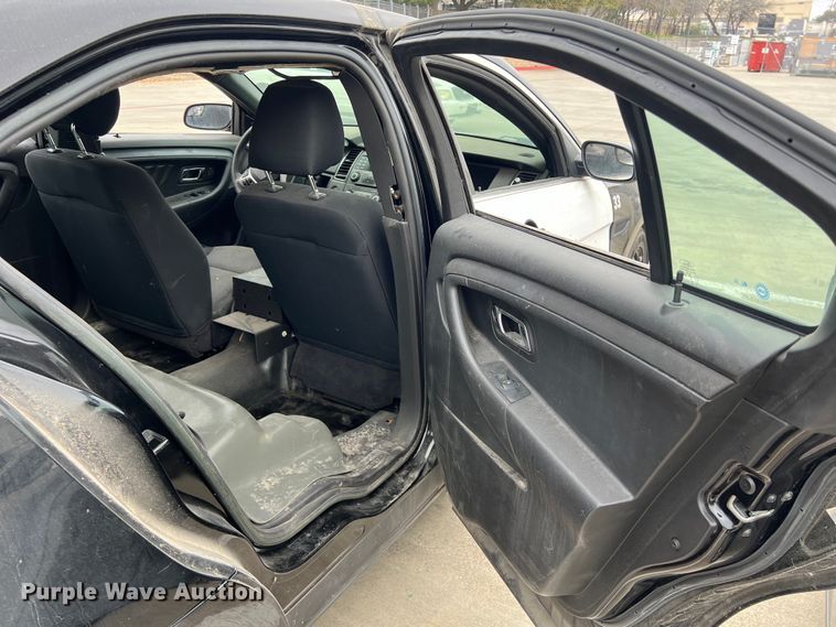 image for item KV9812 2013 Ford Taurus Police Interceptor 