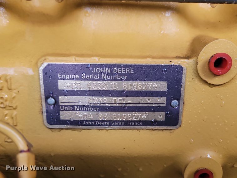 image for item LA9745 1990 LeRoi Dresser 185 air compressor