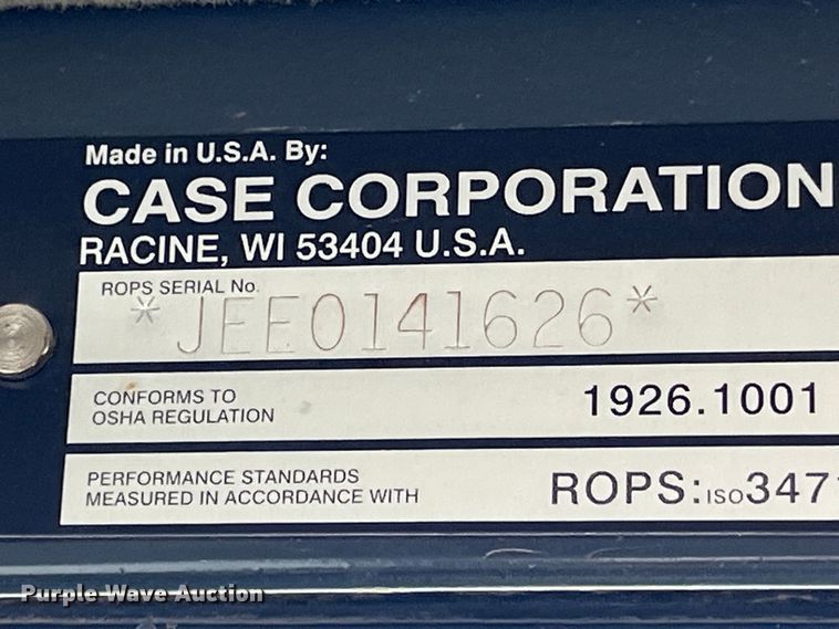 image for item LD9343 2001 Case 521D wheel loader