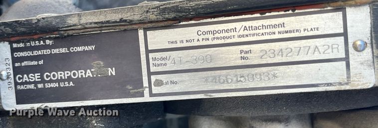 image for item LD9343 2001 Case 521D wheel loader