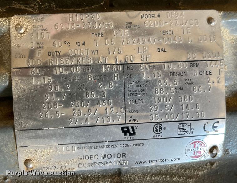 image for item LD9344 Champion CASRSA27 air compressor